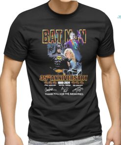 Bat Man 35th Anniversary 1989 2024 Thank You For The Memories T Shirt