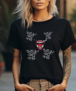 Batman And Mouth Bat Hahaha Hahaha Logo T Shirt