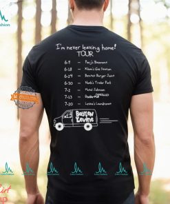 Baylen Levine Loded I’m Never Leaving Home Tour Tee Shirt