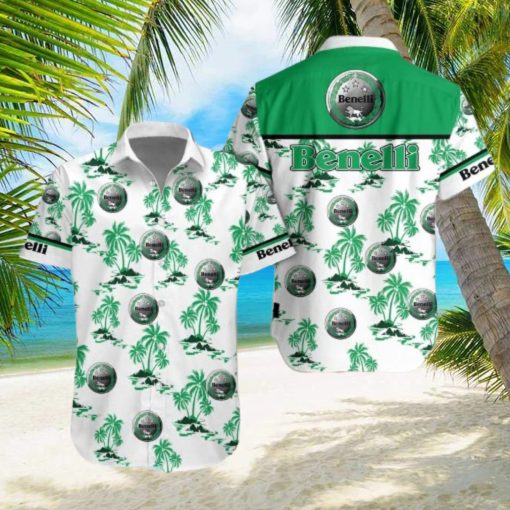 Benelli Car 3D Hawaiian Shirt Tree Summer Holidays For Men Women Fans