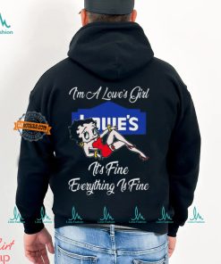Betty Boop I’m A Lowe’s Girl Dollar General It’s Fine Everything Is Fine shirt