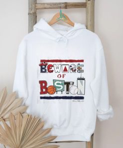 Beware of Boston Icons T Shirt