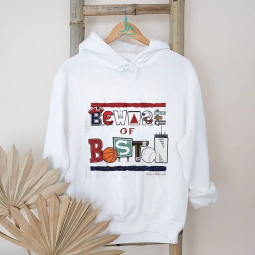 Beware of Boston Icons T Shirt
