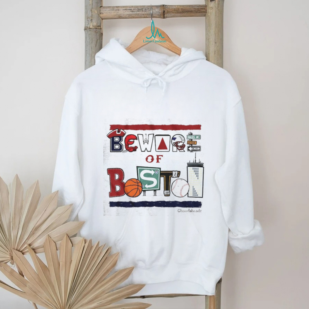 Beware of Boston Icons T Shirt Beware of Boston Icons T Shirt