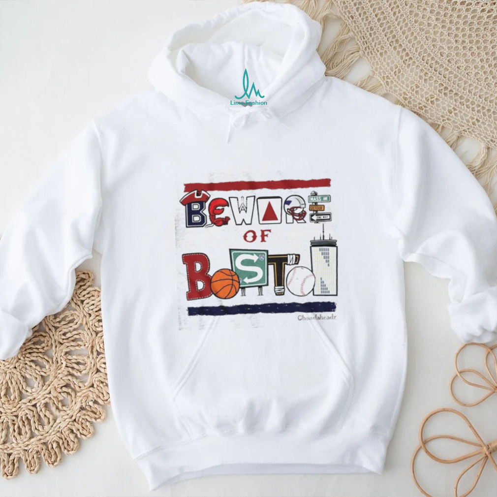 Beware of Boston Icons T Shirt Beware of Boston Icons T Shirt