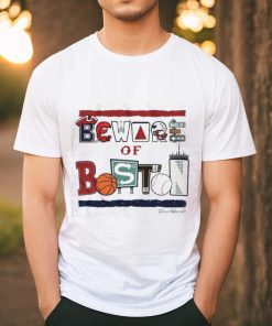 Beware of Boston Icons T Shirt