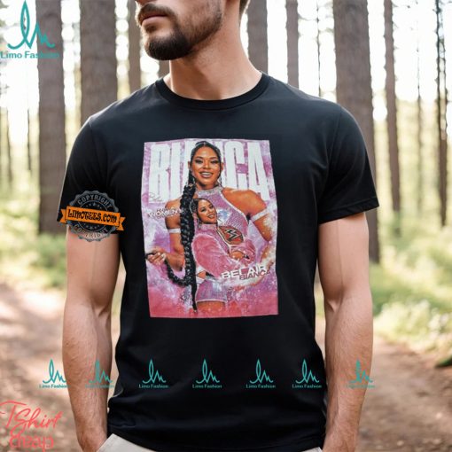 Bianca Belair Poster Print Black T shirt