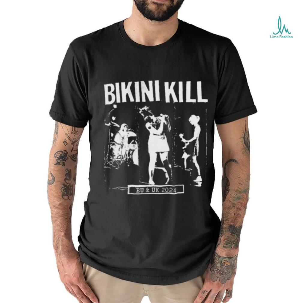 Bikini Kill EU & UK Tour 2024 Event Shirt Bikini Kill EU & UK Tour 2024 Event Shirt