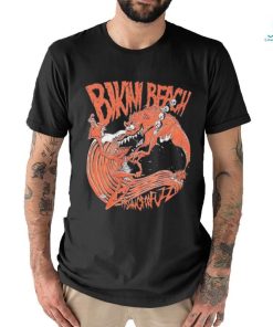 Bikini beach fishing for fuzz shirt
