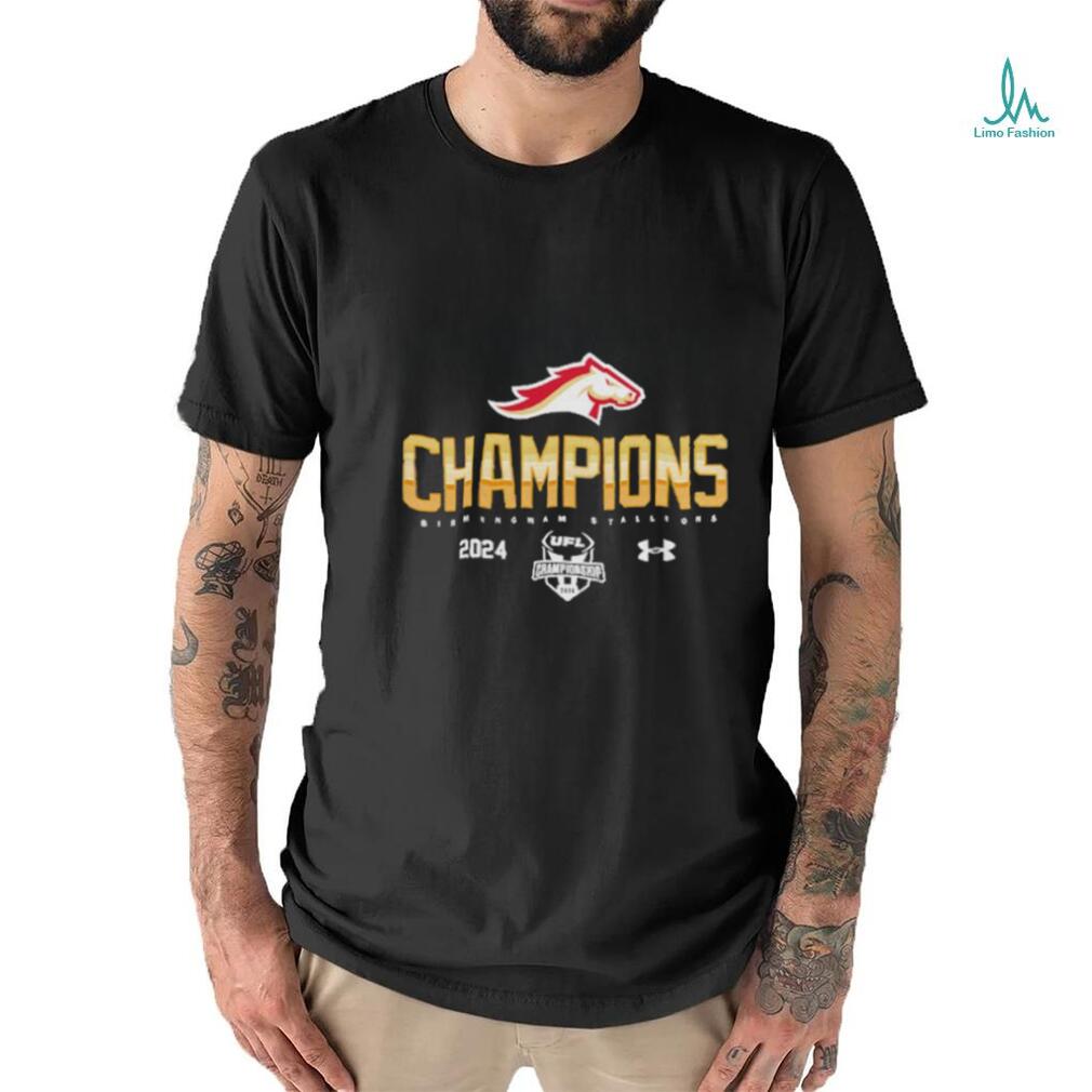 Birmingham Stallions 2024 FCL World Champ Logo Shirt Birmingham Stallions 2024 FCL World Champ Logo Shirt