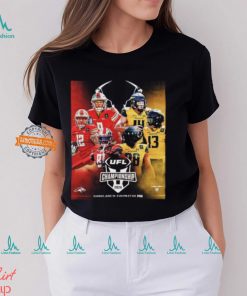 Birmingham Stallions Vs San Antonio Brahmas Matchup UFL Championship 2024 On Sunday June 16 Unisex T Shirt