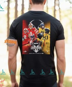 Birmingham Stallions Vs San Antonio Brahmas Matchup UFL Championship 2024 On Sunday June 16 Unisex T Shirt