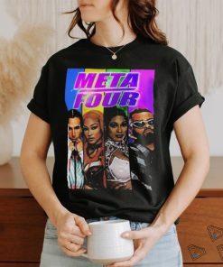 Black Meta Four Unisex T Shirt