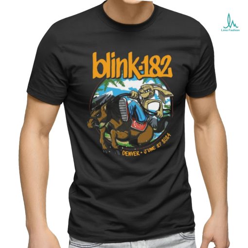 Blink 182 Denver CO June 27 2024 T Shirt
