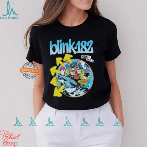 Blink 182 Jun 21 2024 Kaseya Center Miami FL Shirt