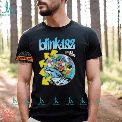 Blink 182 Jun 21 2024 Kaseya Center Miami FL Shirt