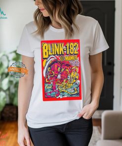 Blink 182 June 21, 2024 Kaseya Center, Miami FL Tour Shirt