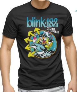 Blink 182 Miami Florida Merch Rabbit Ride The Dolphin Art At Kaseya Center On June 21 2024 Classic T Shirt