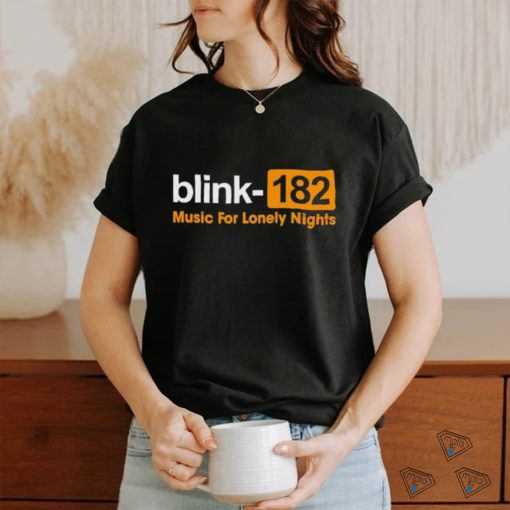 Blink 182 Music For Lonely Nights Logo Shirt