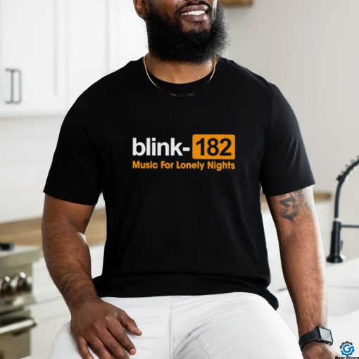 Blink 182 Music For Lonely Nights Logo Shirt