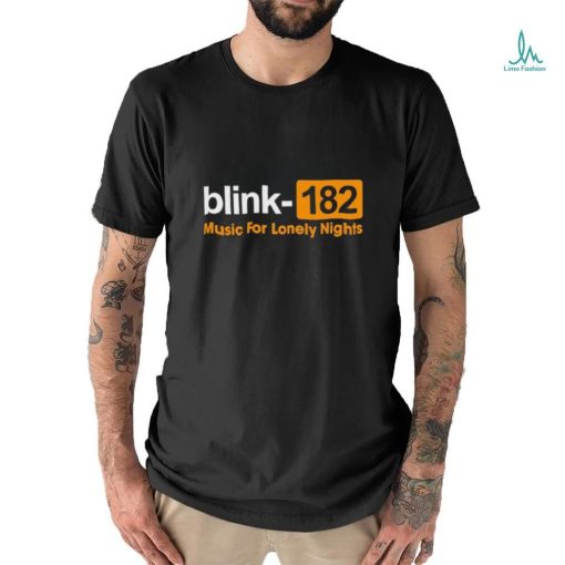 Blink 182 Music For Lonely Nights Logo Shirt