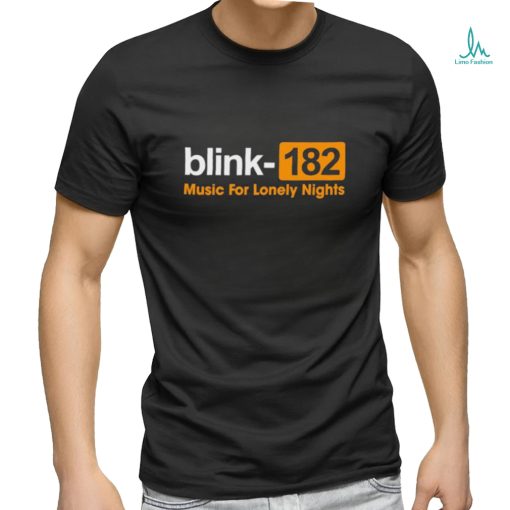 Blink 182 Music For Lonely Nights Logo Shirt