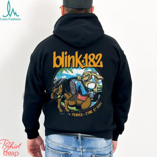 Blink 182 show at ball arena on june 27 2024 shirt