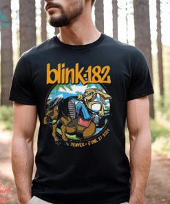Blink 182 show at ball arena on june 27 2024 shirt