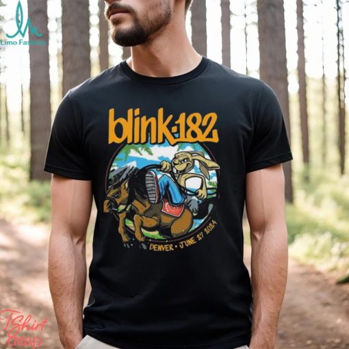 Blink 182 show at ball arena on june 27 2024 shirt