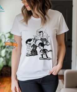 Blink 1932 Punk Band In 1930s Rubber Hose Style Cuphead T Shirt