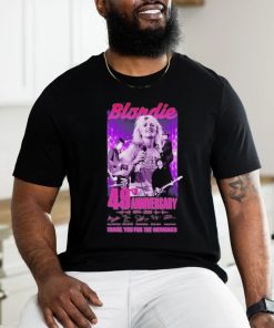 Blondie 49th Anniversary Thank You For The Memories T Shirt