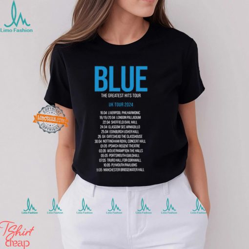 Blue 2024 Tour Uk Shirt