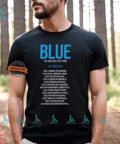 Blue 2024 Tour Uk Shirt