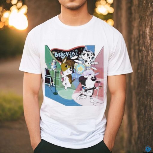 Bluey 182 Band Retro Blink 182 Shirt