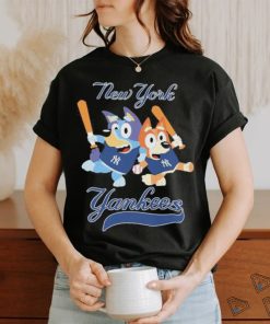 Bluey Heelers New York Yankees Baseball Team Fan T Shirt