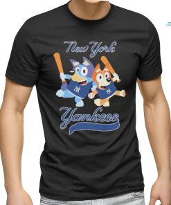 Bluey Heelers New York Yankees Baseball Team Fan T Shirt