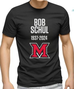 Bob Schul 1937 2024 Miami Redhawks shirt