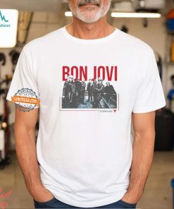 Bonjovi Forever Band Cut Out T Shirt