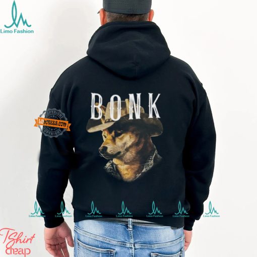 Bonk Cowboy Dog Shirt