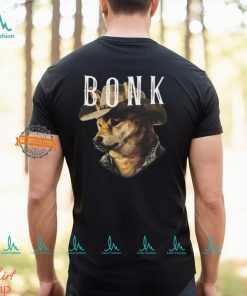 Bonk Cowboy Dog Shirt