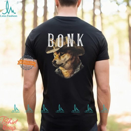 Bonk Cowboy Dog Shirt