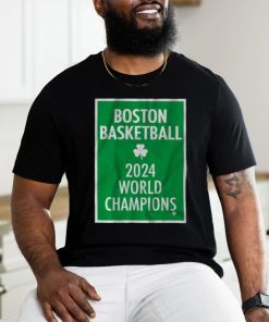 Boston Basketball 2024 World Champions shirt