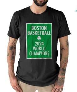 Boston Basketball 2024 World Champions shirt