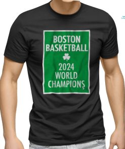 Boston Basketball 2024 World Champions shirt