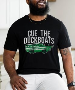 Boston Basketball Champs Cue the Duck Boats shirt, hoodie, sweater, long sleeve and tank top Boston Basketball Champs Cue the Duck Boats shirt