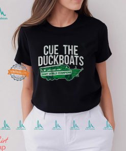 Boston Basketball Cue The Duckboats Shirt