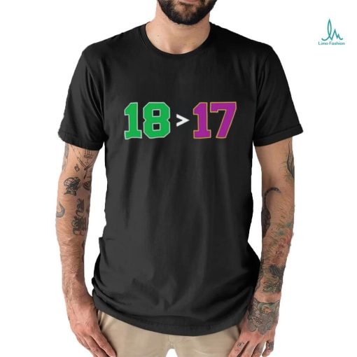 Boston Celtics 18 Bigger Los Angeles 17 Banners Shirt