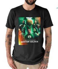 Boston Celtics 18 NBA Champions 2024 shirt