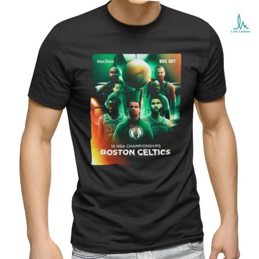Boston Celtics 18 NBA Champions 2024 shirt