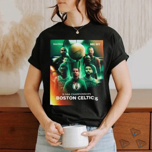 Boston Celtics 18 NBA Champions 2024 shirt